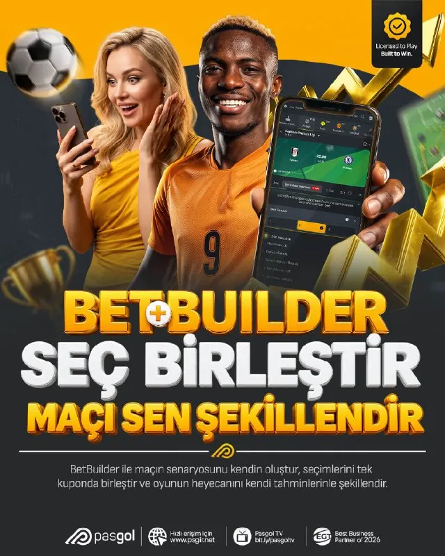 ⚽🔥 MAÇI SEN ŞEKİLLENDİR! 🎯 BET-BUILDER SEÇ • BİRLEŞTİR • KUPONU OLUŞTUR Maçın senaryosunu…