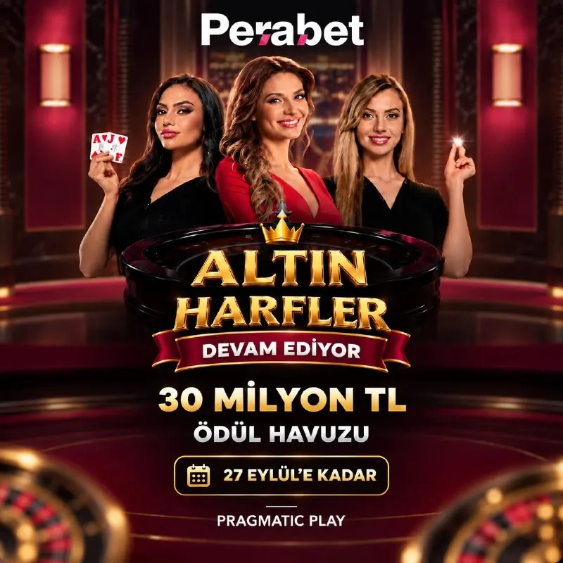 ✨ Altın Harfler Devam Ediyor! 💰 30 Milyon TL ödül havuzu! 🎰 Gates of Olympus Roulette &…