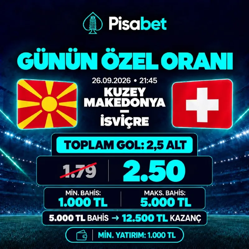 Pisabet Telegram paylaşımı