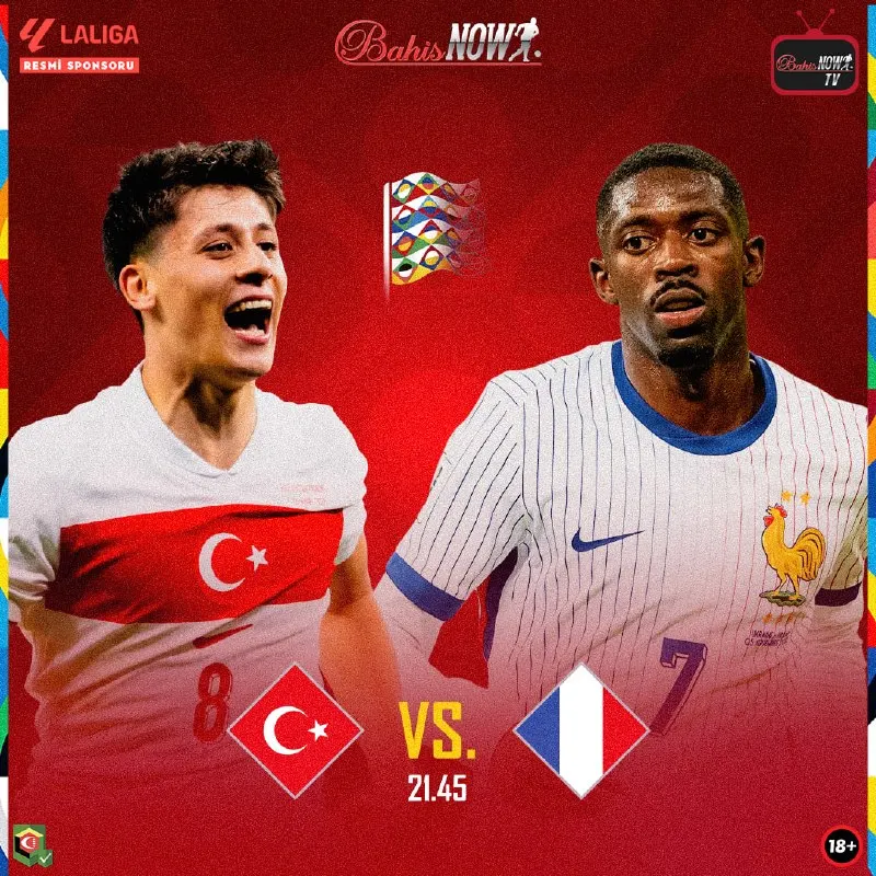 🇹🇷 A Millilerimiz, Uluslar Ligi'ndeki ilk maçında Fransa ile karşılaşıyor, heyecan…