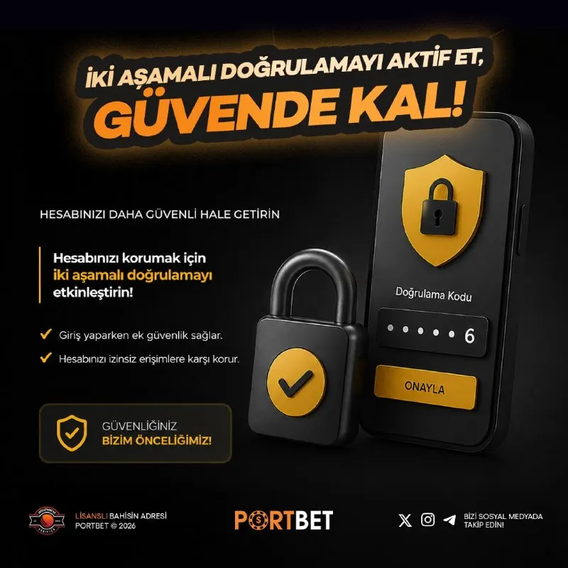 👍 Güvenilir Bahsin Adresi Portbet'te Bahis Keyfi Zirvede! ✅ İki aşamalı doğrulamayı aktif…