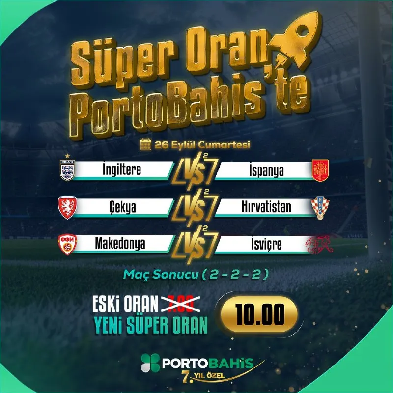 ✨ SÜPER ORAN SİZLERLE ✨ ⚽️ 10 . 00 ⚽️ 💥 EK YATIRIM ŞARTI YOK ! 🤩🤩🤩 Maç Sonucu ( 2 - 2 - 2…