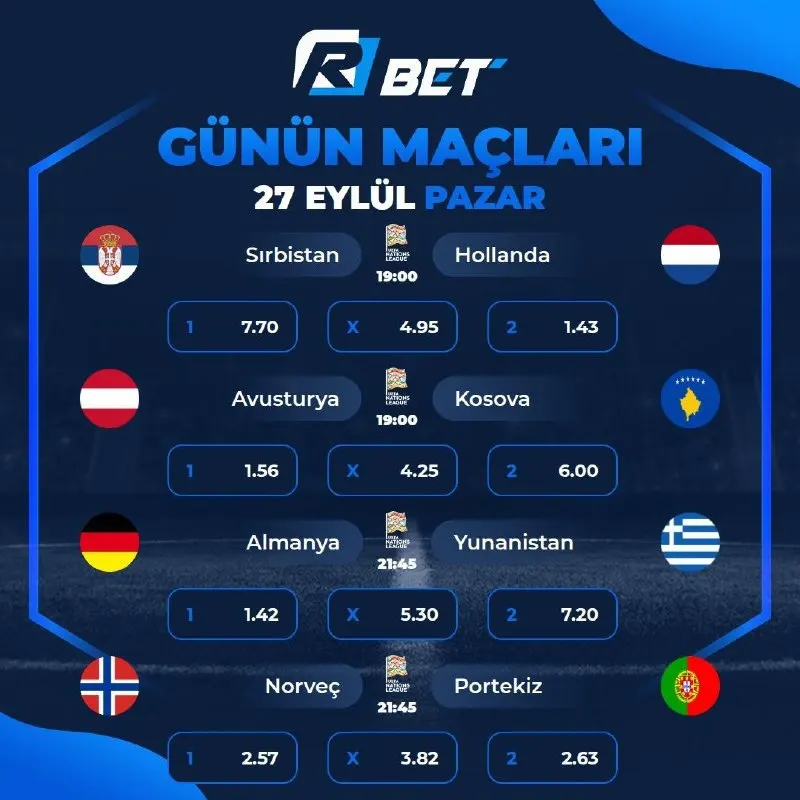 🔥 Futbol şöleni başlıyor! 🔥 Bugün sahada nefes kesecek mücadeleler bizleri bekliyor! ⚽️…
