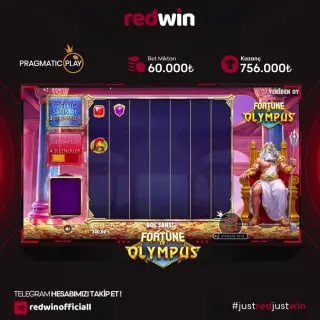 🤩 REDWİN kazandırmaya devam ediyor.. 😎Pragmatıc Play sağlayıcısı ⚡️ Fortune of Olympus…