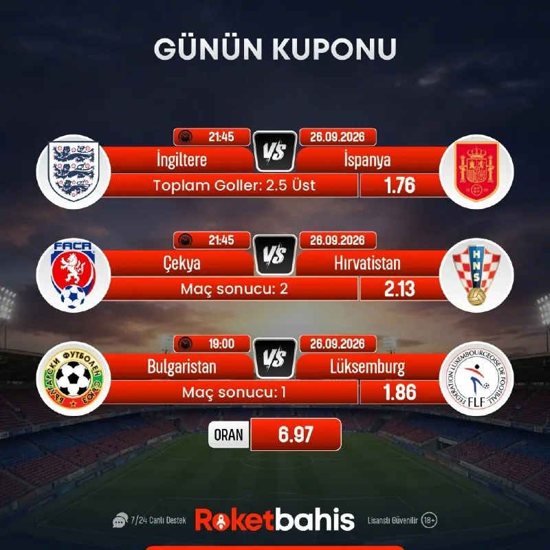 🚀🚀🚀🚀🚀🚀🚀 🤩🤩🤩🤩🤩 🤩🤩🤩🤩🤩🤩 ❎🔢🔢 Çevrimsiz Spor Yatırım Bonusu ! ⚽️ En Yüksek Oranlar, 🎁 Kazanç…