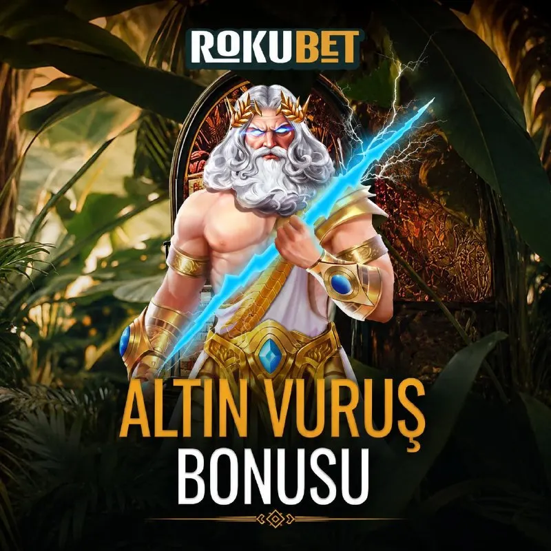 🔥 TEK SPIN BONUSU ROKUBET’TE! 🔥 🎰 Tek bir spin ile dev kazanç fırsatı! 💸 Yatırımına göre…