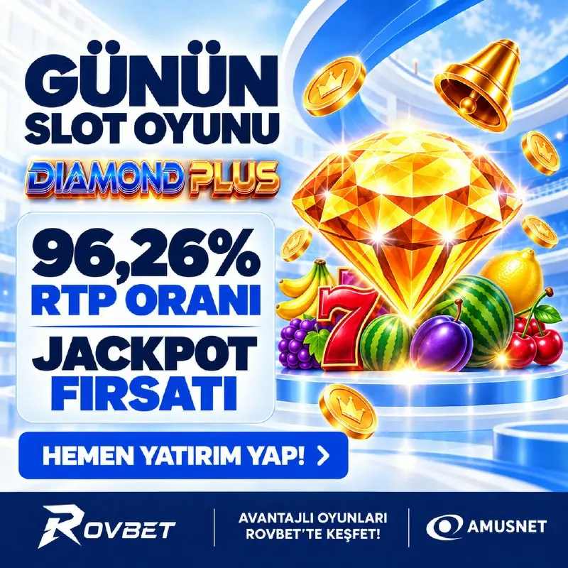 ⭐️GÜNÜN SLOT OYUNU: DIAMOND PLUS! ⭐️ %96,26 RTP ORANI ⭐️ JACKPOT FIRSATI ⭐️Klasik Meyve…