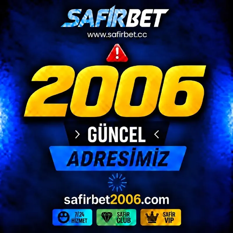 👍 Güncel adresimiz safirbet2006.com olarak değişmiştir. ⚠️Lütfen başka adreslere itibar…