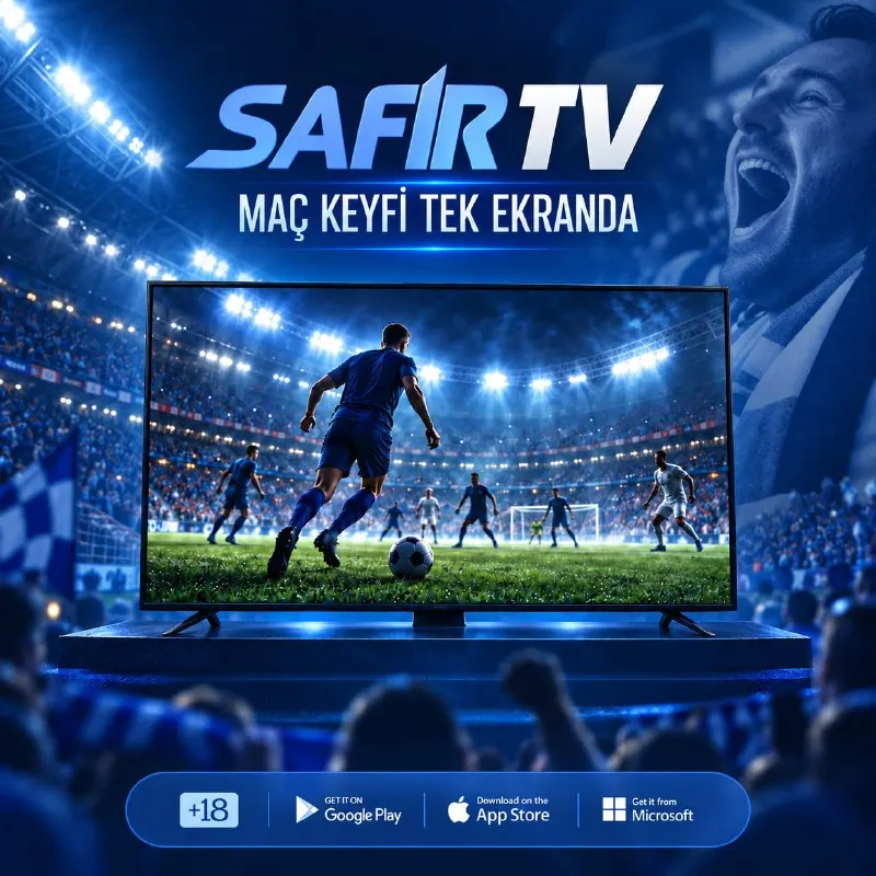📺 FUTBOL HEYECANI SAFİR TV’DE! ⚽️ Maçları canlı takip et, karşılaşma boyunca değişen…