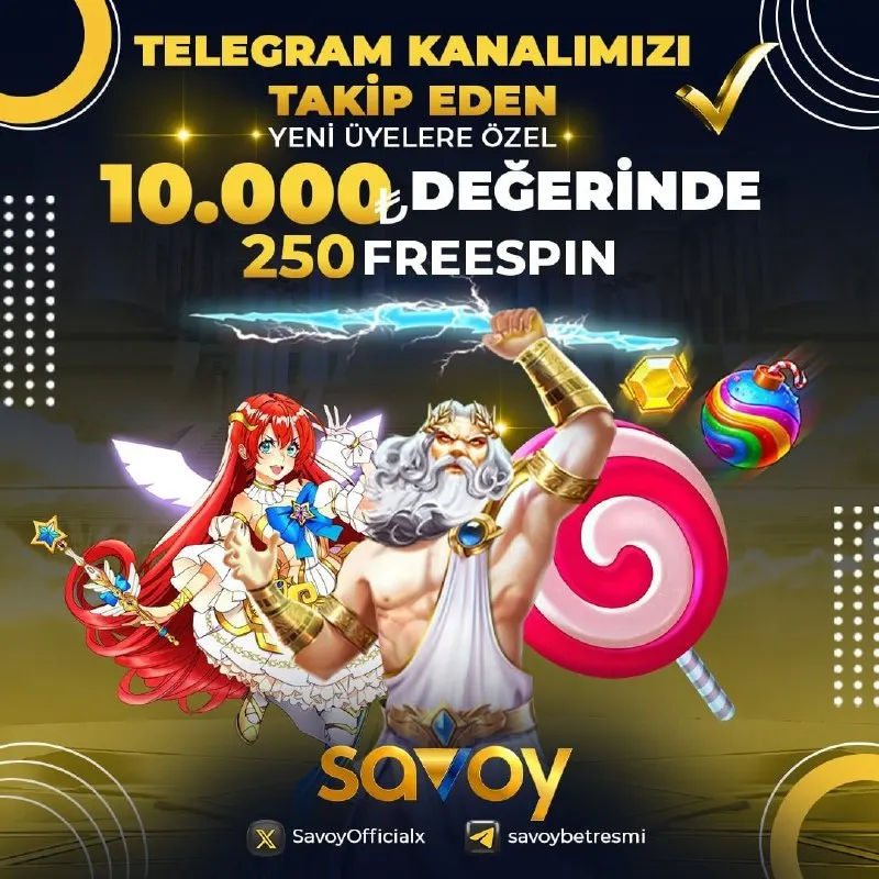 💥 10.000₺ değerinde 250 FREESPIN DENEME BONUSU 💥 ✅ Telegram Kanalını Takip Et! 😎 250…