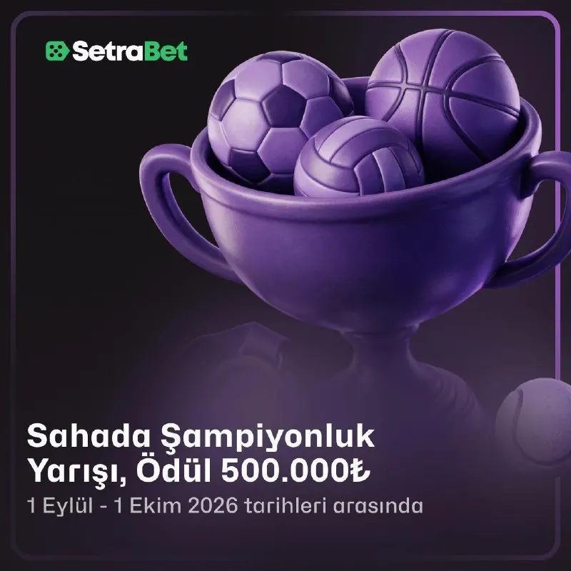 ⚽️ Eylül Ayında Şampiyonluk Yarışına Var mısın? 🏆 Toplam 500.000₺ ödül havuzunda liderlik…