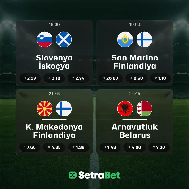 ⚽️Futbol dolu bir gün seni bekliyor! Sahadaki rekabeti takip etmek için fikstüre göz at…