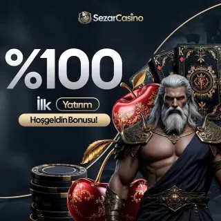 👑 Sezar Casino'dan Minimum 100₺ Yatırımına 🔣1️⃣0️⃣0️⃣ İlk Yatırım Bonusu! 👑 ✨ Çevrim mi?…