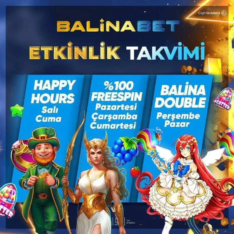 🐋 BALİNABET – %100 FREESPİN 🔥 %100 FREESPİN BAŞLADI! 🔔 📌Pazartesi & Çarşamba ve Cumartesi…