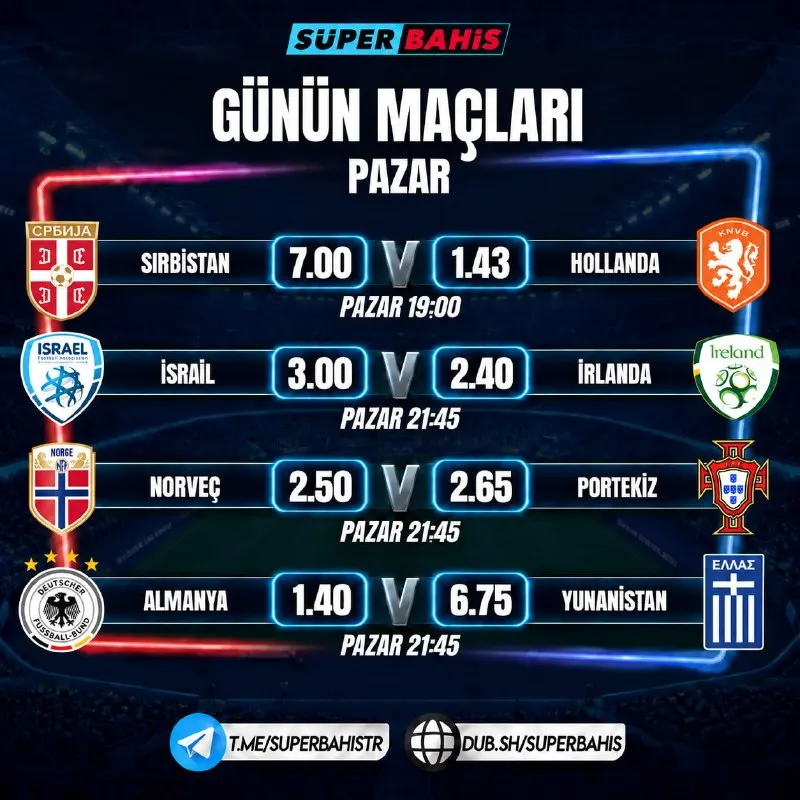 🔠🔠🔠🔠🔠💡🔠🔠🔠🔠🔠🔠🔠 ⚽️ SüperBahis’te günün maçları! #Süperbahis #SüperbahisGüncelGiriş 🔥 En…