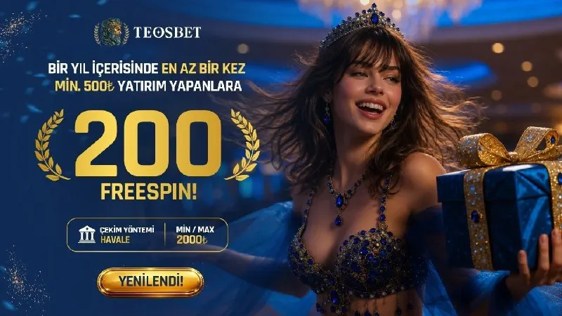 🎁 KODLAR YOLDA! WHATSAPP'A GELEN KAZANIYOR! 🎁 Teosbet'te yenilenen şartlarıyla 200…