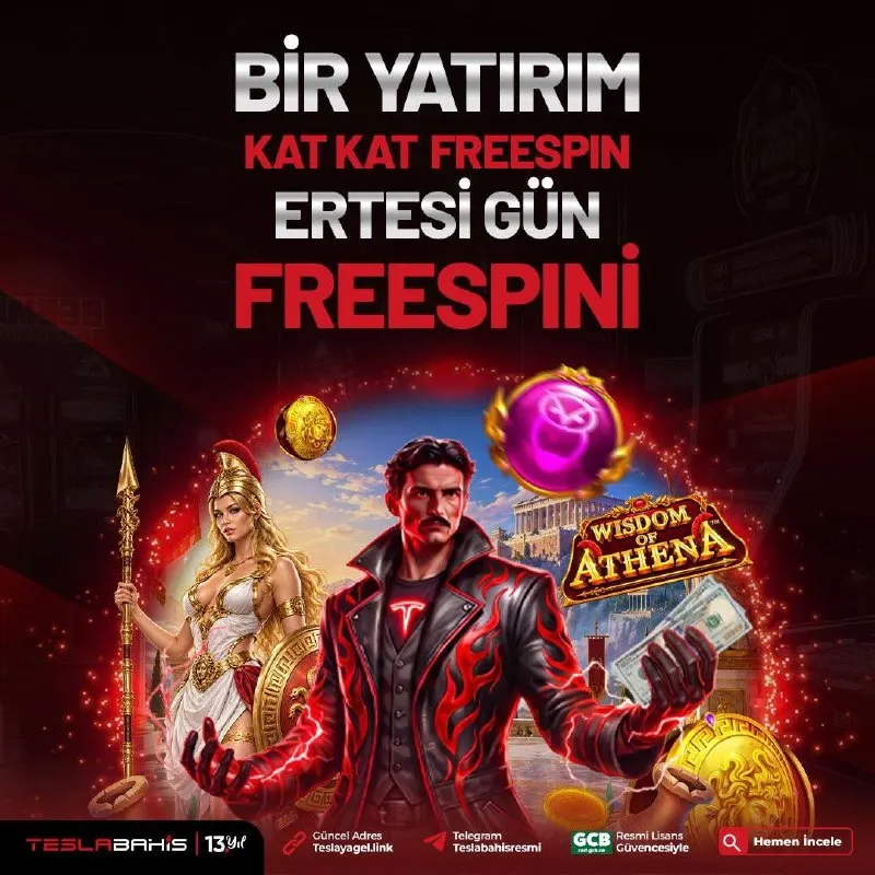 🎰 BUGÜN YATIR, YARIN FREESPİN’İ KAP! 🔥 🪙Gün içerisinde yatırımını yap, ertesi gün…