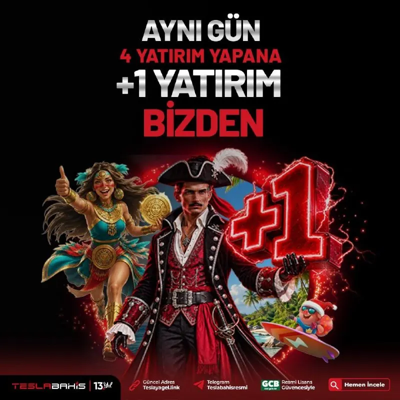 👑 AYNI GÜN 4 YATIRIM, 1 YATIRIM BİZDEN! 🔥 🔥 Aynı gün 4 yatırımını tamamla, avantajı…