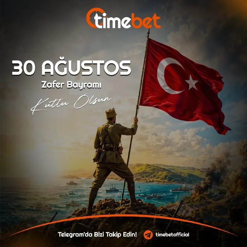 Zaferle yazılan bir tarihin gururuyla 30 Ağustos Zafer Bayramımız kutlu olsun ! 🇹🇷
