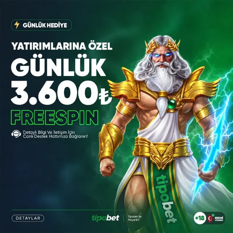 🎁 26 EYLÜL'DE YATIRIMI OLANLARA 60 FREESPİN EKLENDİ! ⚡ Tipobet Özel Oyunlarında Kazan! 🤩…