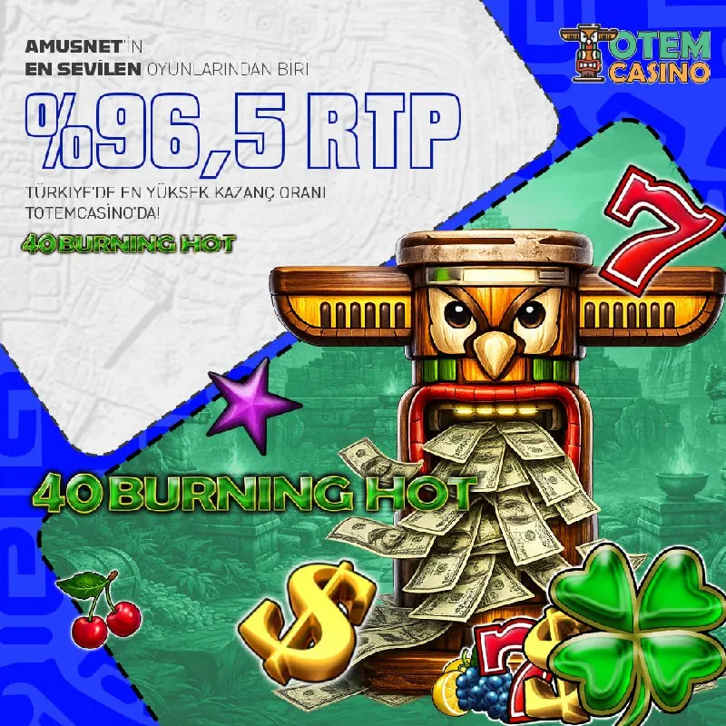 ❗️❗️❗️❗️❗️ 🚨Amusnet'in En Sevilen Oyunlarından biri🚨 🛍Totem Casino'da 96,5 RTP Oranı sizi…