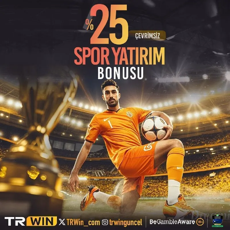 %25 SPOR ÇEVRİMSİZ YATIRIM BONUSU! ⚽️Spor Tutkunları İçin Muhteşem Başlangıç!⚽️ 🔥Herkes…