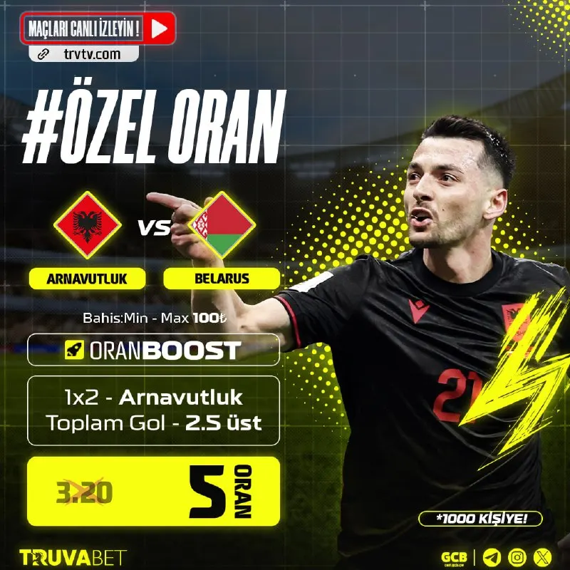 🏆 UEFA ULUSLAR LİGİ DEVAM EDİYOR! #Truva'da özel oranlar hız kesmeden devam ediyor! 2️⃣…