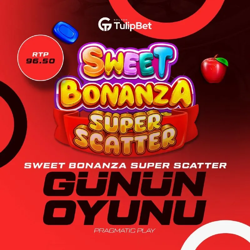🌟 KARŞINIZDA BUGÜNÜN YILDIZ OYUNU: Sweet Bonanza Super Scatter 🎰 Pragmatic Play'in…