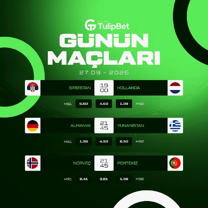👀 Futbol heyecanı art arda dev karşılaşmalarla devam ediyor! 🔘SIRBİSTAN 🆚 HOLLANDA…