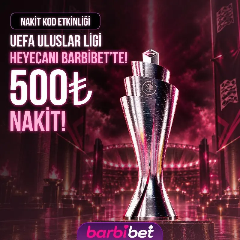 🎄 🤩🤩🤩🤩🤩🤩🤩🤩 🎄 📱 #BARBİBET'TE UEFA ULUSLAR LİGİ GECESİNDE 500₺ NAKİT HEDİYE! 🤩🤩🤩🤩🤩 🤩🤩🤩🤩🤩 😃…