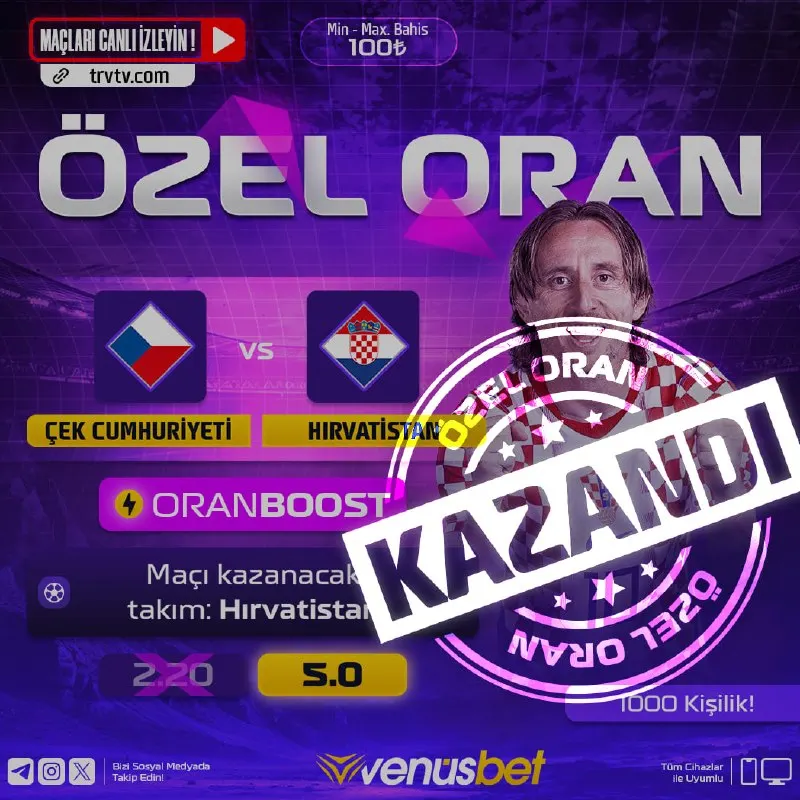 👆 Kazandıran ORANBOOST! #Venus’te her gün Mega Avantajlar sizleri bekliyor! ➡️ Çek…