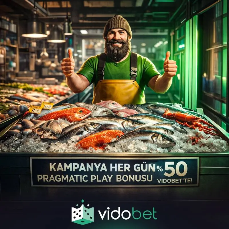 EN TAZE BALIKLAR VIDOBET'TE! 🐟 Hem yüksek proteinli 🍥 hem de yüksek RTP'li 🎰 balıklar…