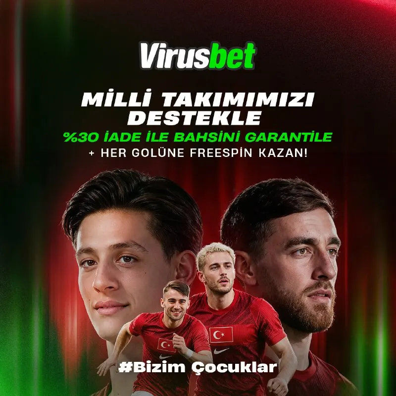 🇹🇷 Milli Takımımızı destekle %30 iade ile bahsini garantile + Her Golüne Freespin Kazan!…