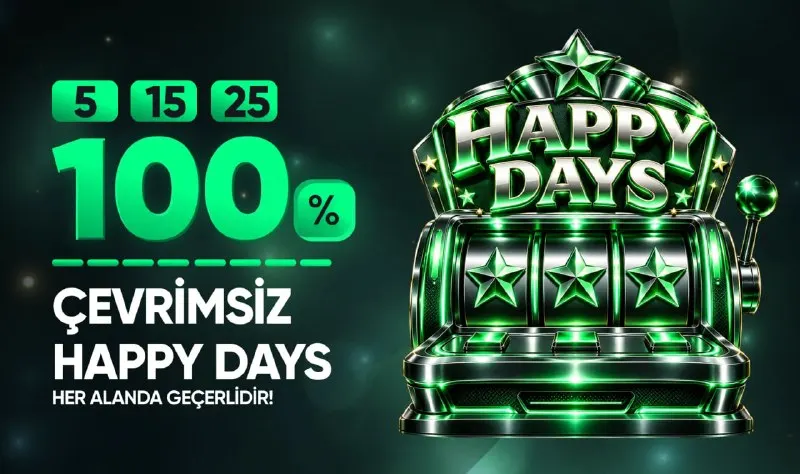 🕗🕗🕗🕗 ✅%100 ÇEVRİMSİZ HAPPY DAYS SİZLERLE! ✅Mutluluk Kodumuz: ''happy100'' ✅Üstelik Her…