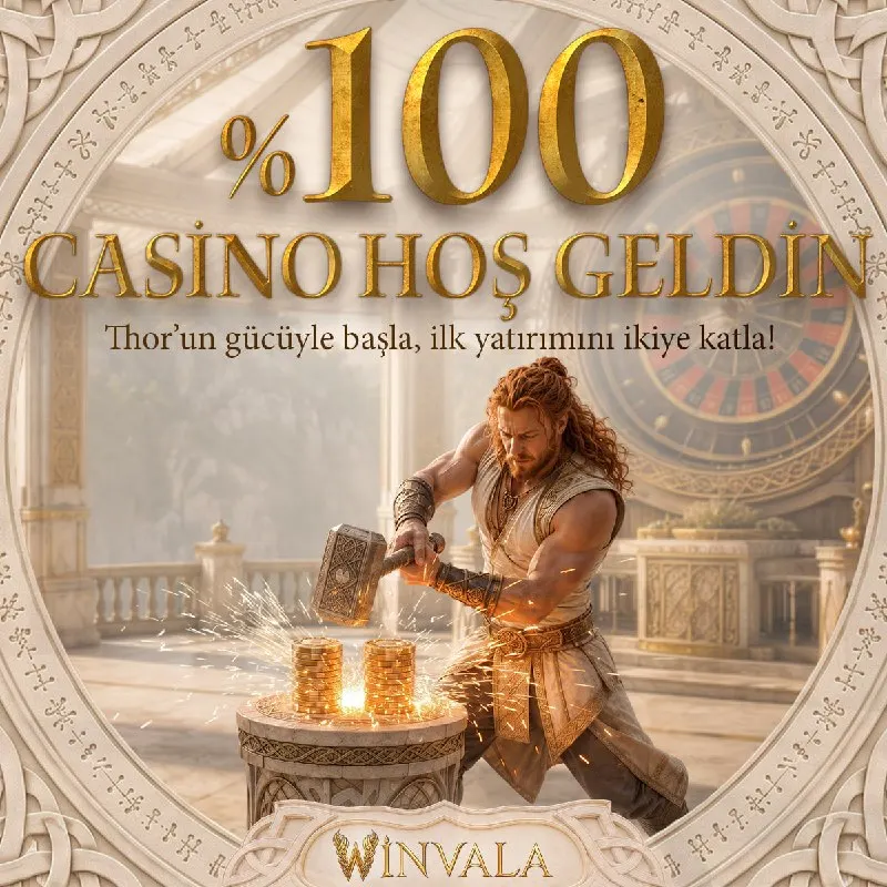 🥇 HOŞ GELDİN DEDİK, ELİ BOŞ GEL DEMEDİK! 😉 🏰 Winvala krallığında ilk casino yatırımına…