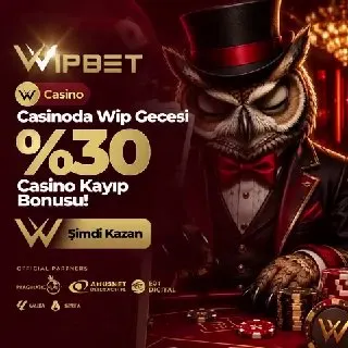 🦉 %30 Casino Kayıp Bonusu WİPBET'de Sizi Bekliyor! 🔥❤️ 7️⃣ Wipbet Casino'da Heyecan…