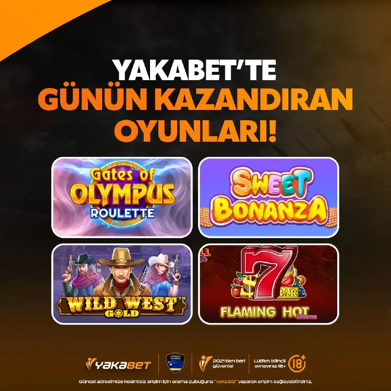 🟧🟧🟧🟧'te günün kazandıran oyunları! ⚡️ Gates of Olympus Roulette 🍭 Sweet Bonanza 🤠 Wild…