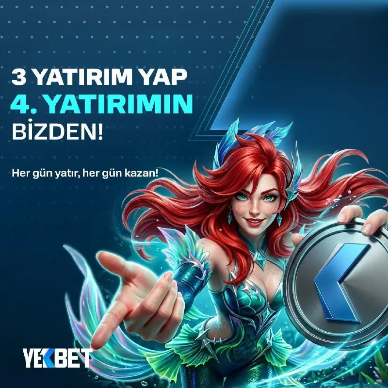 💎 YEKBET İLE ŞANSINIZ ASLA BİTMEZ! 🚀 Gün içerisinde yapacağınız ilk 3 yatırımın tamamını…