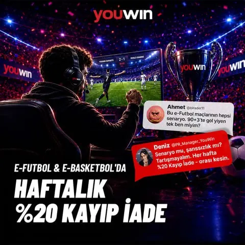 🎮 eSpor heyecanı şimdi daha kazançlı! ⚽️🏀 🔥 Salı–Perşembe günleri arasında Göreve Katıl…