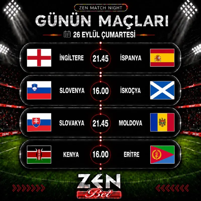⚽️ Günün Öne Çıkan Maçları ile Kazancını Artır! 🎮 En yüksek oranlarla bahsini al, kazanan…