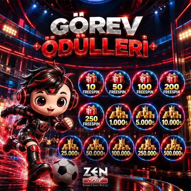 🚨 GÖREV ÖDÜLLERİ ŞİMDİ DAHA ÇOK KAZANDIRIYOR🚨 🎮 Günlük görevleri tamamla! 🎁 Sürpriz…