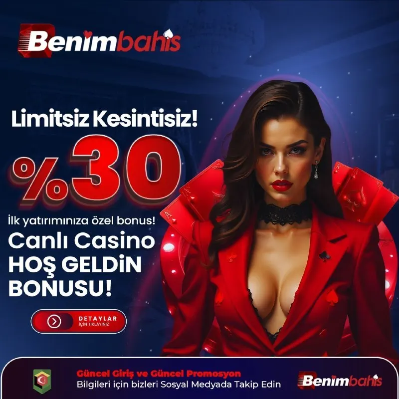 BENİMBAHİS’TEN HOŞGELDİN FIRSATI! 👌 Çevrim: YOK🚫 Kazanç Limiti: YOK 🚫 Şartlar: BASİT ✅…