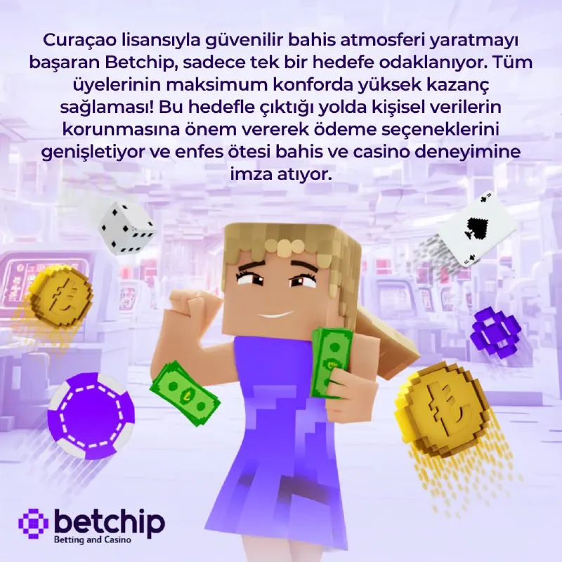🛡 Curaçao lisanslı Betchip ile maksimum konfor ve yüksek kazanç seni bekliyor! Güvenli…