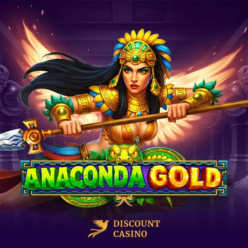 🐍 Anaconda Gold takes you on a wild slot adventure filled with vibrant symbols, exciting…