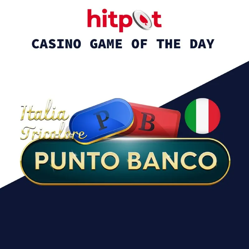 🇮🇹 Italia Tricolore Punto Banco brings Italian flair to the card table – classic baccarat…