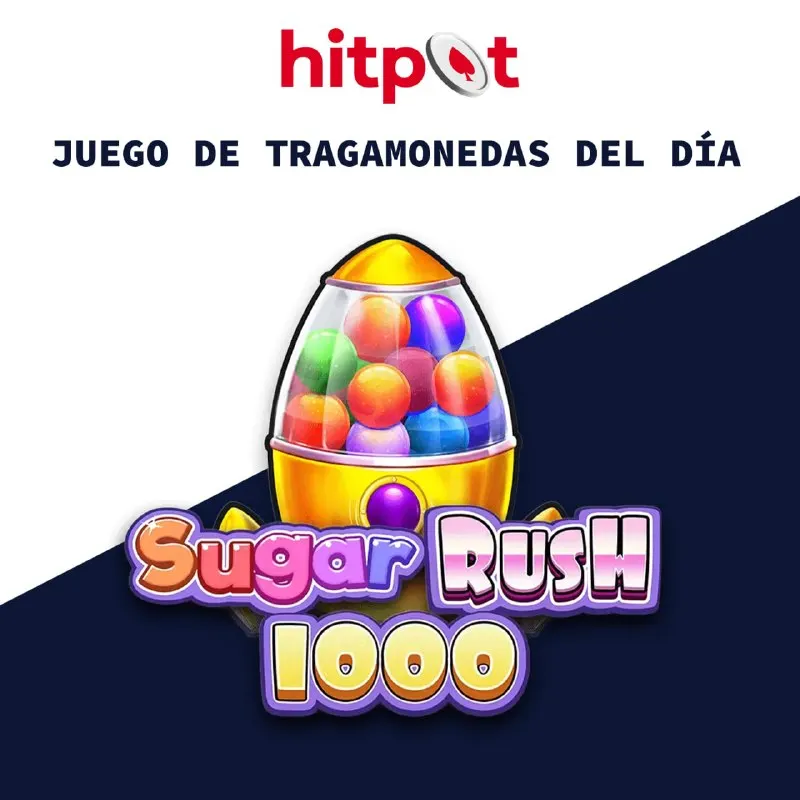 🍬 Sugar Rush 1000 te ofrece clústeres dulces y multiplicadores de hasta 1.024x en cada…
