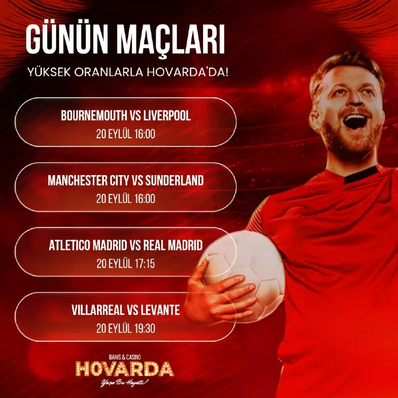 🎯 Heyecan dolu hafta sonu Hovarda’da yaşanır! Bournemouth - Liverpool, Manchester City…