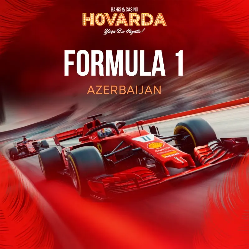 🏎 Pure speed on the Baku circuit. Lock in your Formula 1 Azerbaijan picks with Hovarda…
