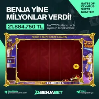 🥳 BENJA YİNE MİLYONLAR VERDİ ! 💣 ho****17 kullanıcı adlı üyemiz, Gates Of Olympus Super…