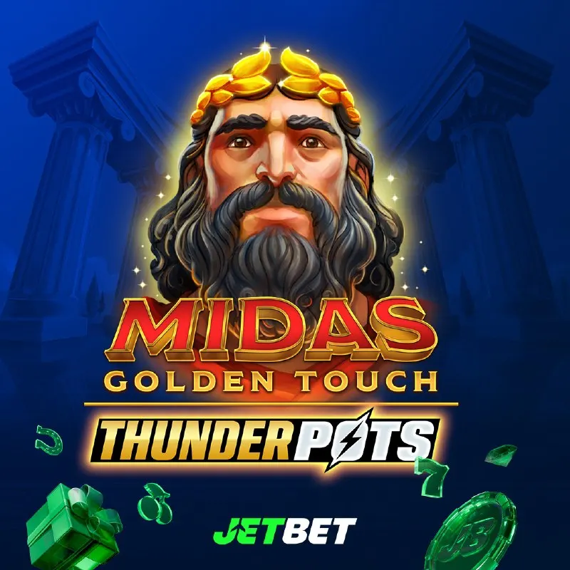 👑 Midas Golden Touch drops golden symbols and rapid bonus triggers! Spin at Jetbet…